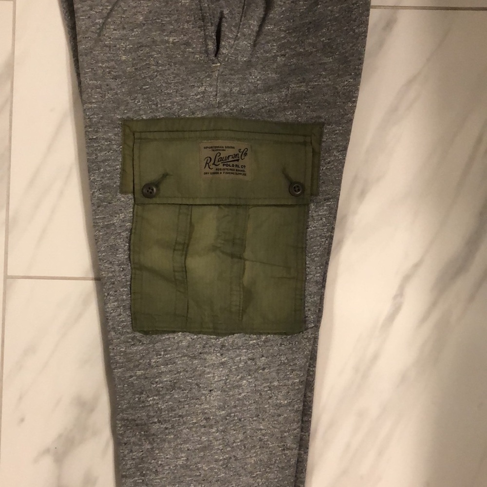 Men’s Polo Ralph Lauren Cargo Sweatpant Joggers - Picture 3 of 4